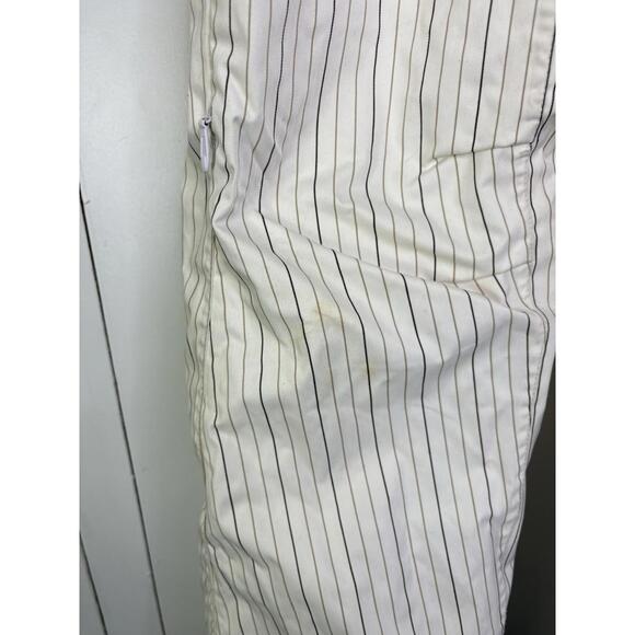 Foursquare Pants Womens Medium Fuji Pinstripe Snowboard Inseam Vents Warm - Picture 13 of 15